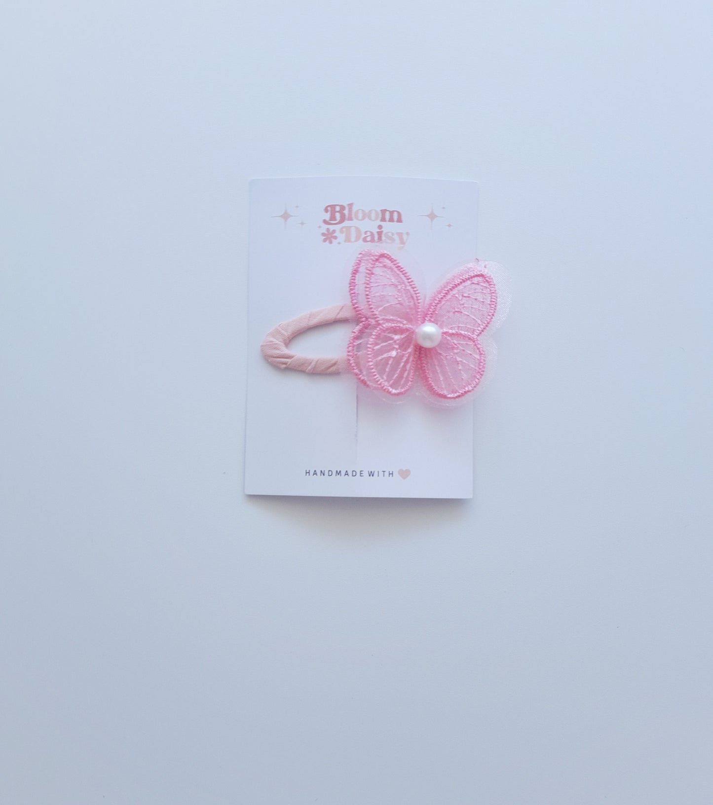 Clip | Pink Peal Butterfly |