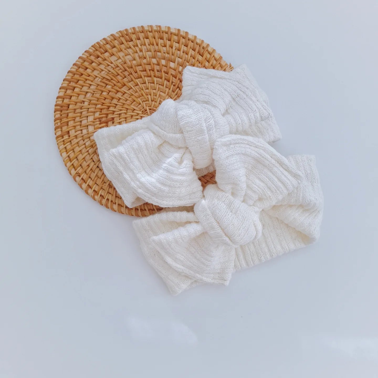 White knitted Headwrap