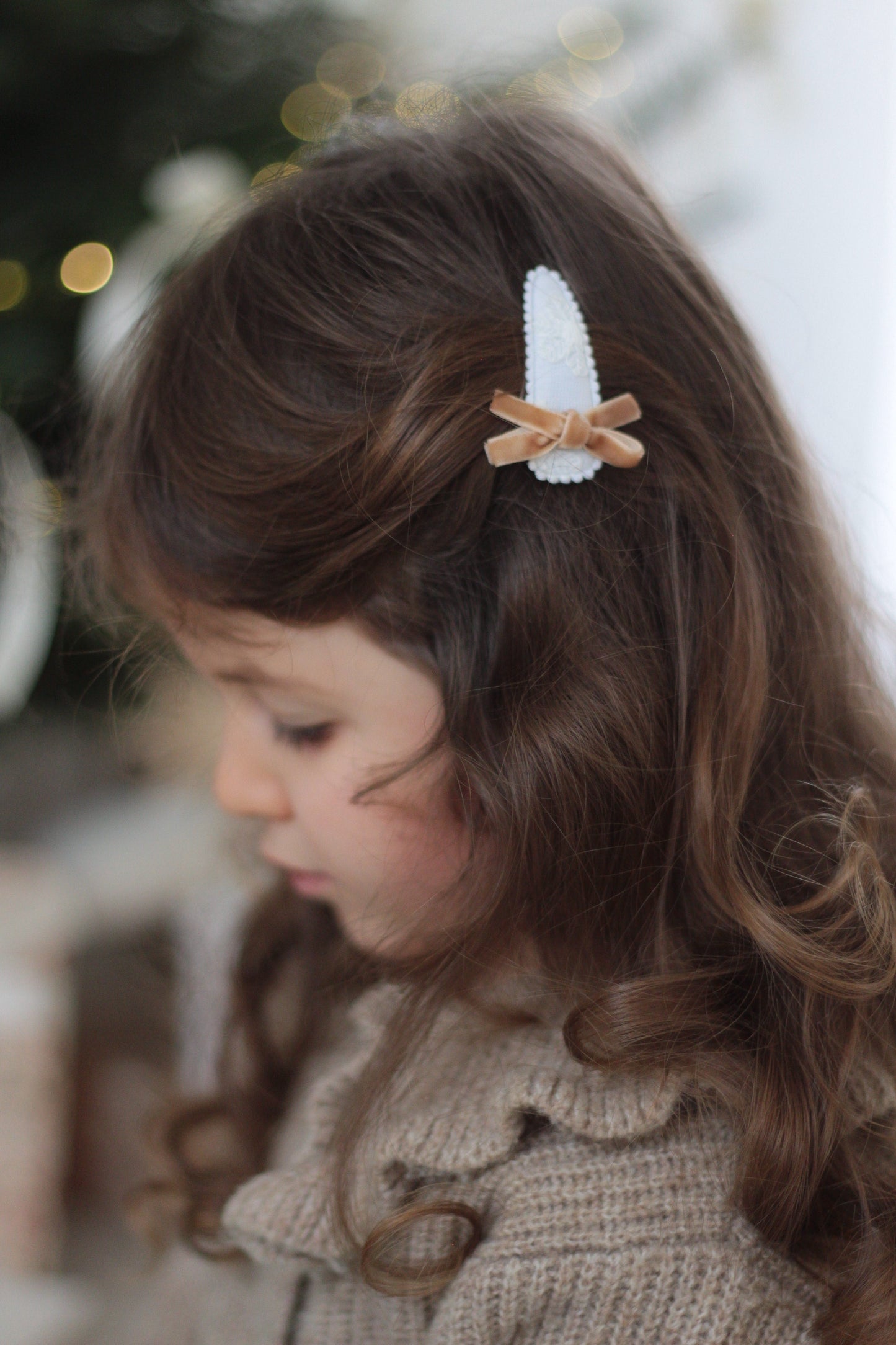 CLIP  | OATMEAL DAISY SET |