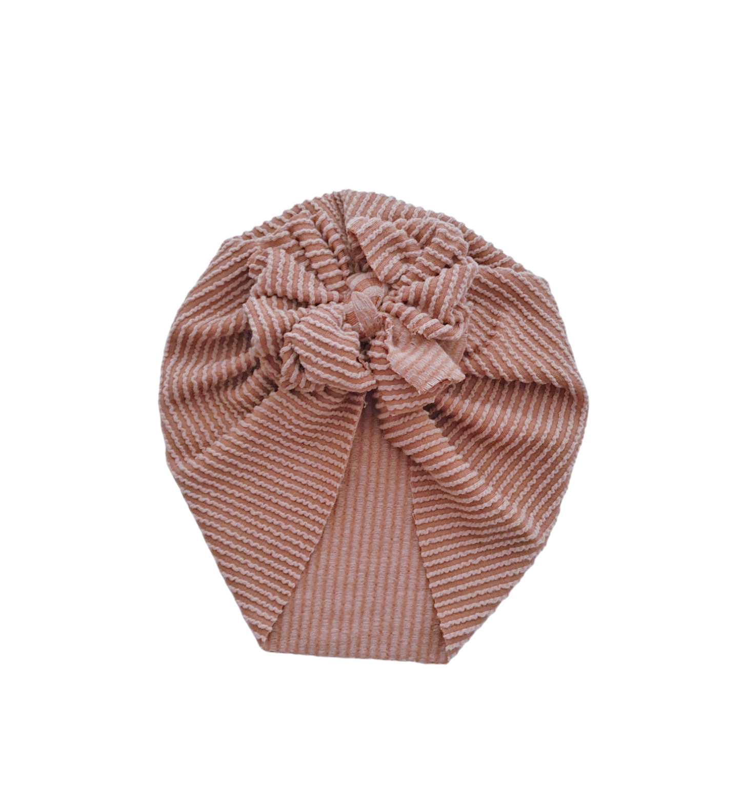 Taupe Rib Turban