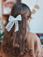 LONGTAIL LACE BOW | WHITE |