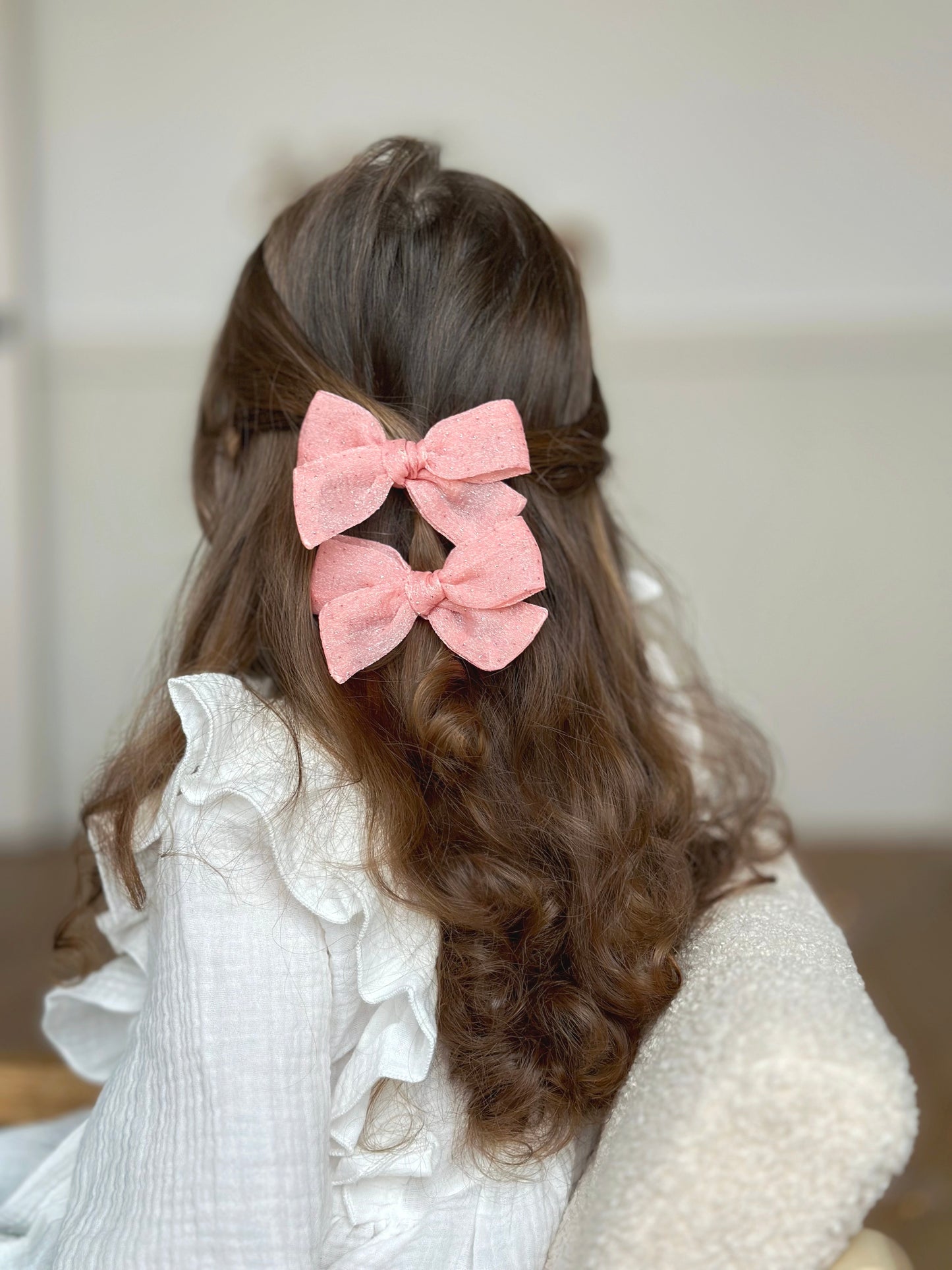 PINWHEEL PIGTAILS SET | MEDDY PINK |