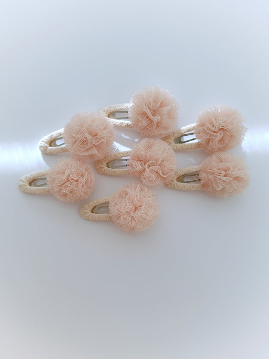 CLIP | POMPOM - LIGHT PINK |