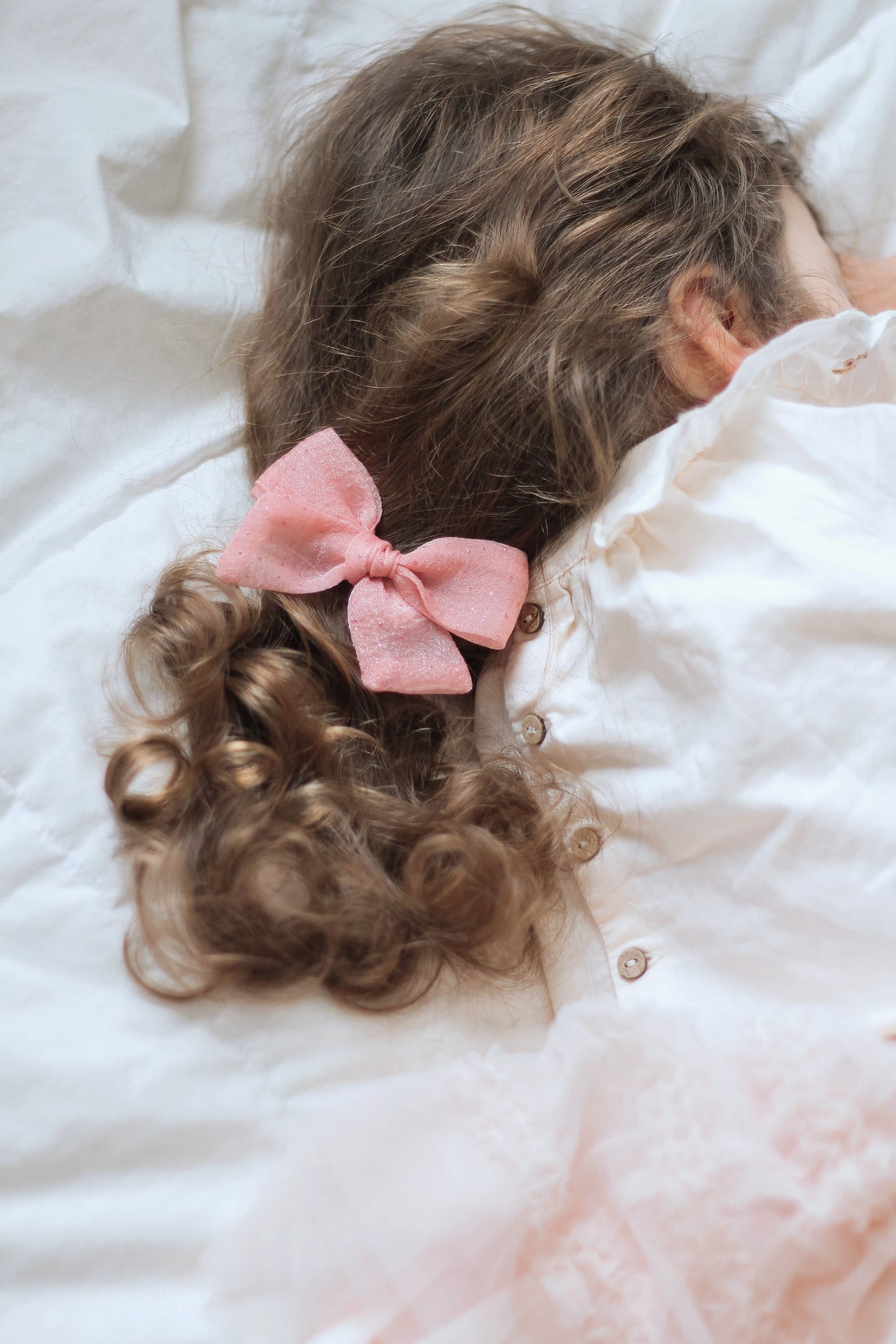 PINWHEEL PIGTAILS SET | MEDDY PINK |